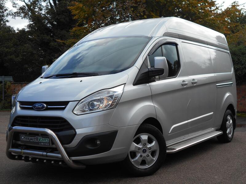 View FORD TRANSIT CUSTOM LIMITED 2.0 TDCi 170bhp AUTO LWB High Roof Panel Van EURO 6 ULEZ *NO VAT* 12,000 MILES ONLY