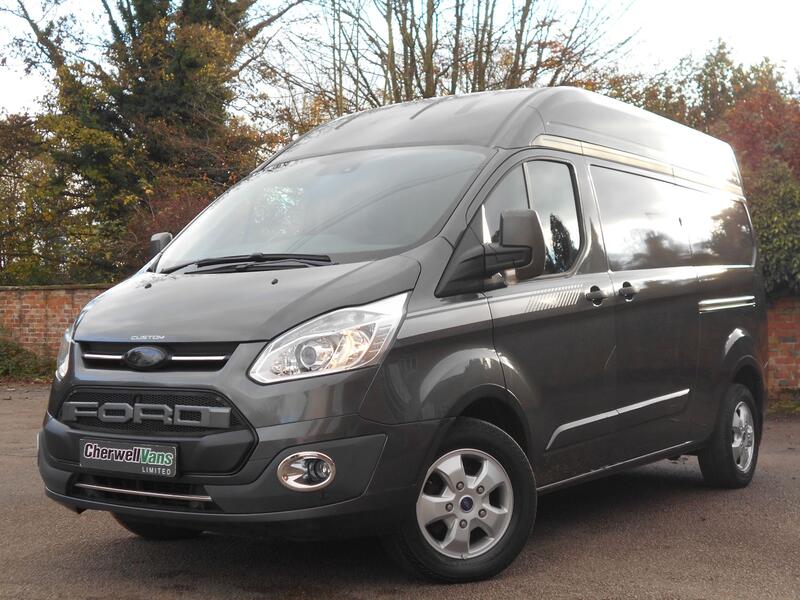 View FORD TRANSIT CUSTOM 2.0 TDCI 130 bhp 290 LWB LIMITED H/R *NO VAT* 40,000 MILES