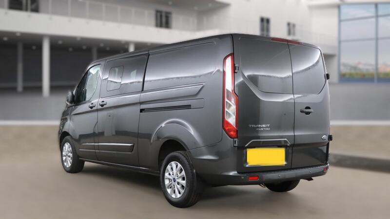 View FORD TRANSIT 2.0 Transit Custom Limited DCiV 320 L2 2.0L EcoBlue 170PS FWD 6 Speed Automatic *NO VAT*