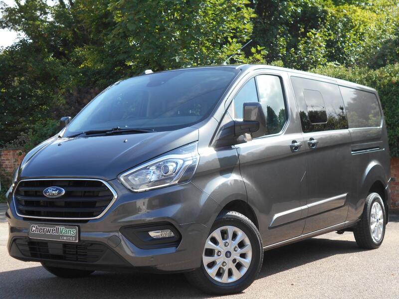 View FORD TRANSIT 2.0 Transit Custom Limited DCiV 320 L2 2.0L EcoBlue 170PS FWD 6 Speed Automatic *NO VAT*