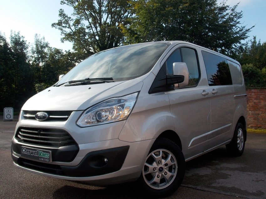 View FORD TRANSIT CUSTOM 2.2TDCi Limited Crew Cab 270 SWB  155 bhp *NO VAT*