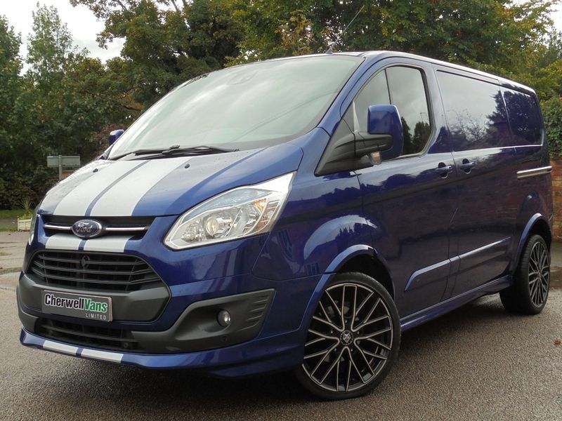 View FORD TRANSIT CUSTOM SPORT 290 VAN 2.2 TDCi 155bhp SWB *NO VAT* 45,000 MILES