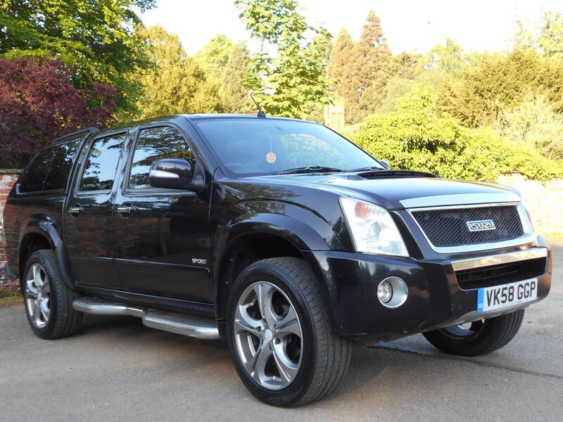 View ISUZU RODEO 3.0 AUTO 4x4 Denver Max LE Sport Pick Up in Black