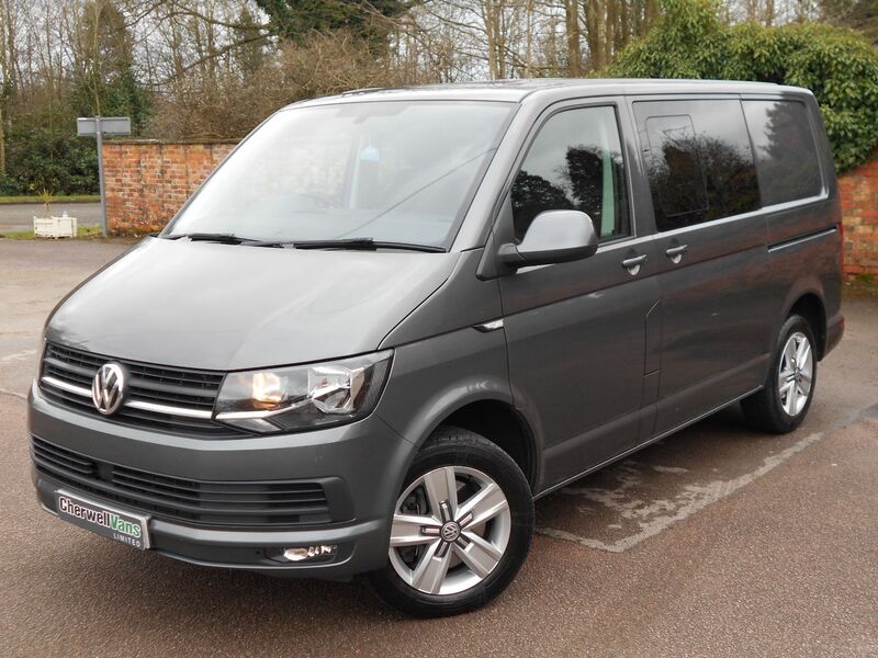 View VOLKSWAGEN TRANSPORTER KOMBI BLUEMOTION T32 TDI HIGHLINE 150 5 SEAT EURO 6 *73,000 MILES + CAMBELT DONE**