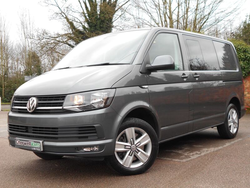 View VOLKSWAGEN TRANSPORTER KOMBI BLUEMOTION T32 TDI HIGHLINE 150 5 SEAT EURO 6 *73,000 MILES + CAMBELT DONE**